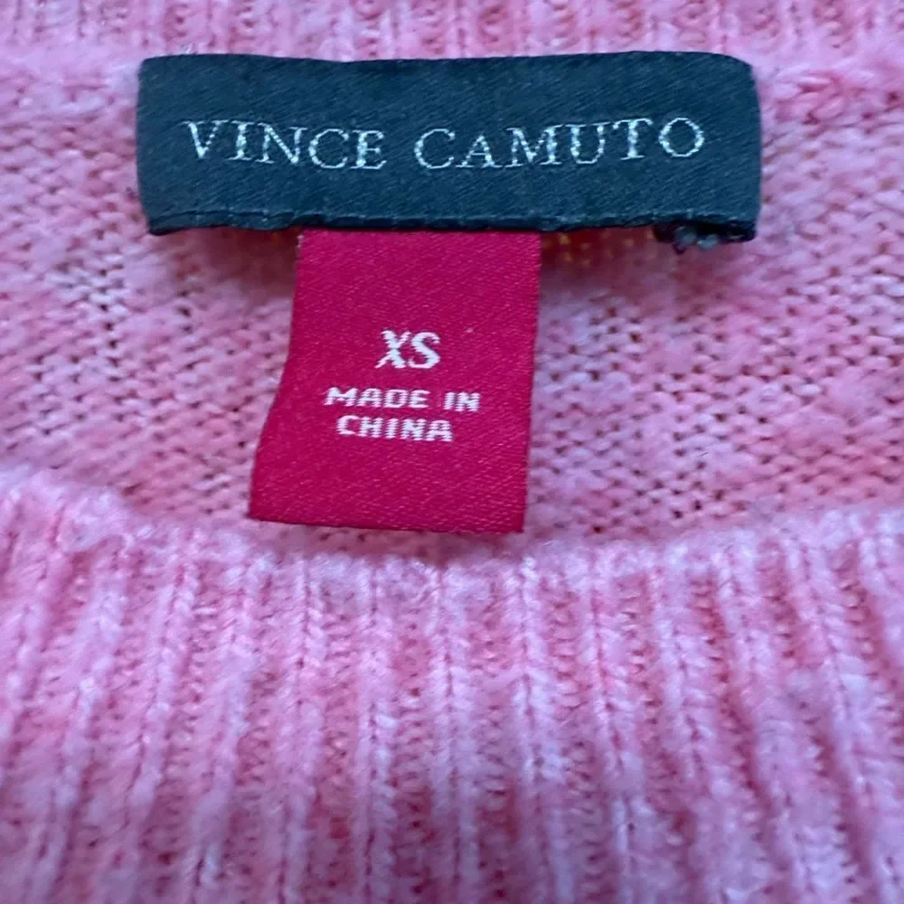 Vince Camuto size XS bubblegum pink sweater